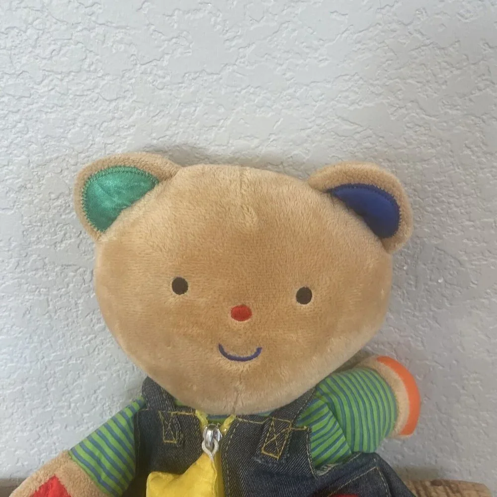 Melissa & Doug K's Kids Teddy Wear Plush Bear Educational Toddler Toy Learn To